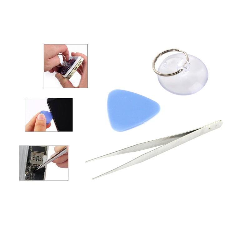 JIAFA JF-8162 Ensemble d'outils de réparation de batterie 9 en 1 pour iPhone 7