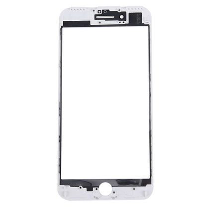 2 en 1 pour iPhone 7 Plus (lentille extérieure en verre de l'écran avant d'origine + cadre d'origine)