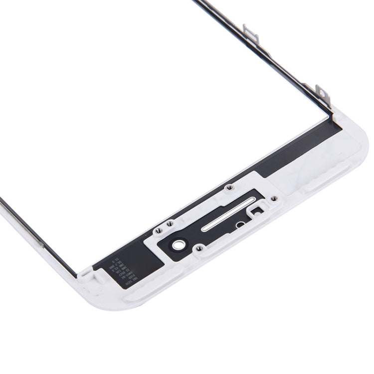 2 en 1 pour iPhone 7 Plus (lentille extérieure en verre de l'écran avant d'origine + cadre d'origine)