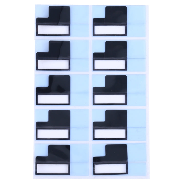 50 PCS pour iPhone 7 Plus LCD Plaque métallique arrière Grands autocollants