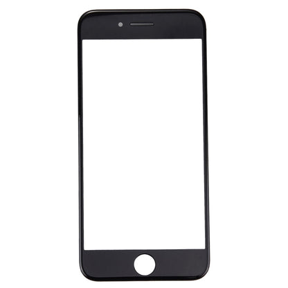 Lentille extérieure en verre de l'écran avant avec cadre de lunette d'écran LCD avant pour iPhone 7 Plus