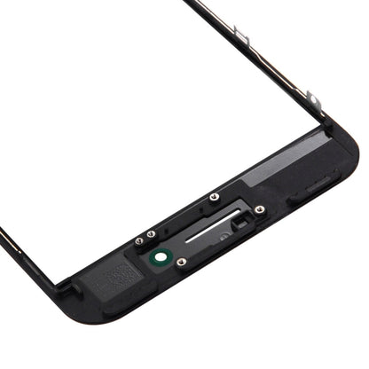 Lentille extérieure en verre de l'écran avant avec cadre de lunette d'écran LCD avant pour iPhone 7 Plus