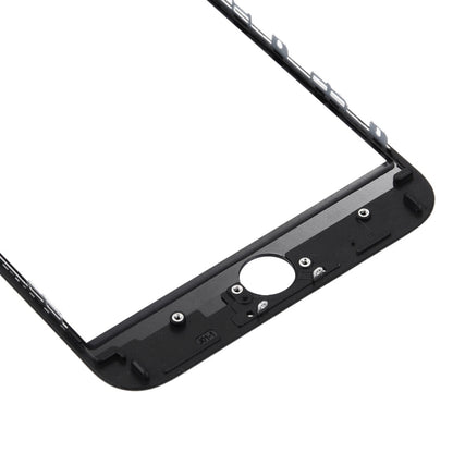 Lentille extérieure en verre de l'écran avant avec cadre de lunette d'écran LCD avant pour iPhone 7 Plus