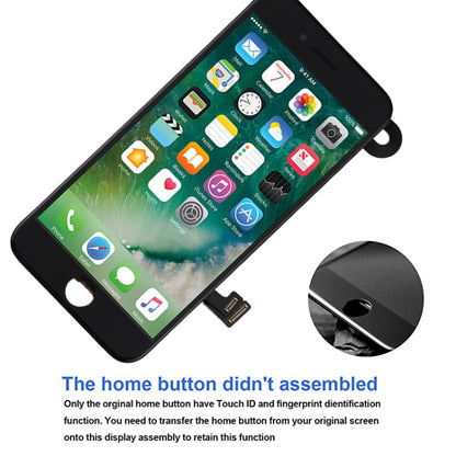 L'assemblage complet de l'écran LCD et du numériseur comprend une caméra frontale pour iPhone 7 Plus