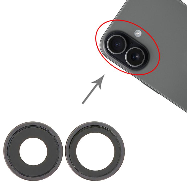 Cache-objectif pour caméra arrière iPhone 17, For iPhone 17, For iPhone 17(Purple)