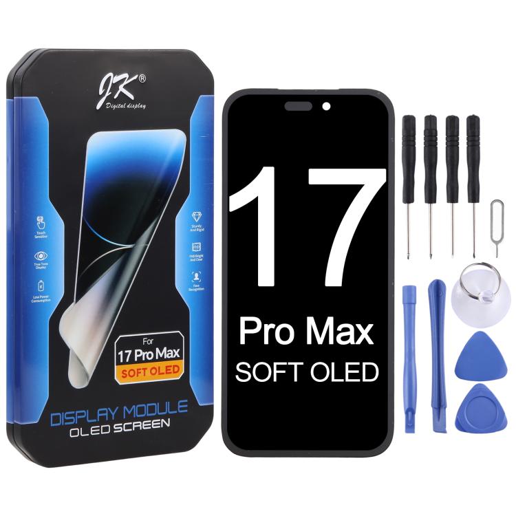 Écran LCD OLED souple JK pour iPhone 17 Pro Max, For iPhone 17 Pro Max