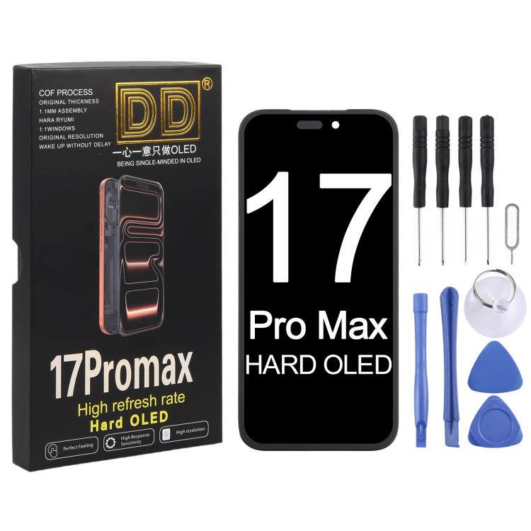 Écran OLED rigide DD pour iPhone 17 Pro Max, For iPhone 17 Pro Max(Hard LCD)