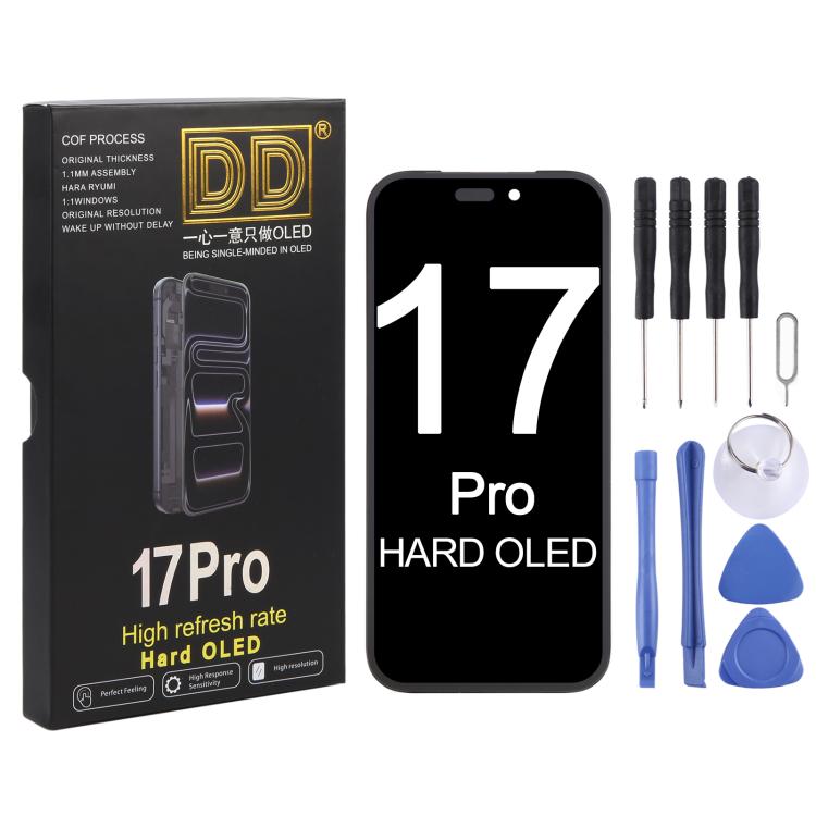 Écran OLED rigide DD pour iPhone 17 Pro, For iPhone 17 Pro (Hard LCD)