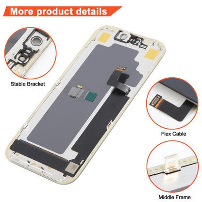 Écran OLED rigide DD pour iPhone 17 Pro, For iPhone 17 Pro (Hard LCD)