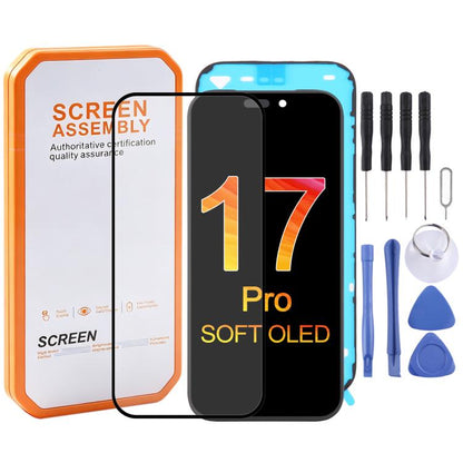 Écran OLED souple HXL pour iPhone 17 Pro, For iPhone 17 Pro