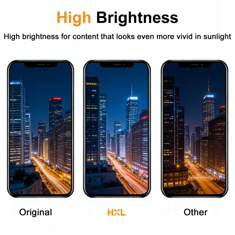 Écran OLED souple HXL pour iPhone 17 Pro, For iPhone 17 Pro