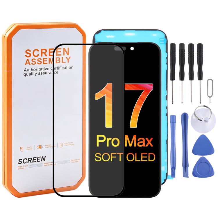 Écran OLED souple HXL pour iPhone 17 Pro Max, For iPhone 17 Pro Max