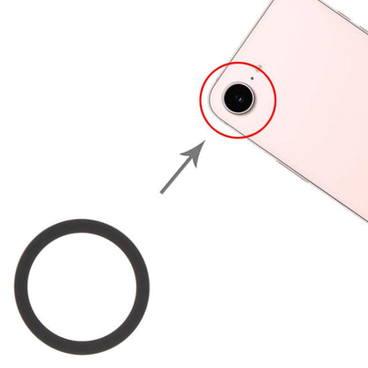 Anneau de protection extérieur en métal pour objectif en verre de la caméra arrière de l'iPhone 17e, For iPhone 17e