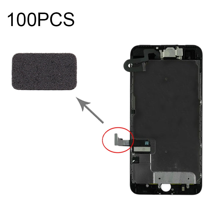 Tampons de coton pour câble flexible pour écran LCD, 100 pièces, pour iPhone 7 Plus