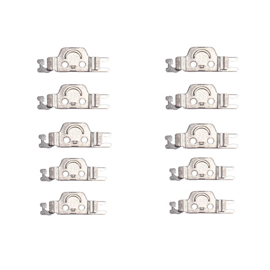 10 PCS pour iPhone 7 Plus & 7 Bouton de volume / Supports de retenue du bouton d'alimentation
