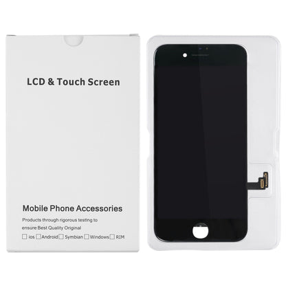 Boîte blanche d'emballage en carton de 50 pièces pour écran LCD et numériseur iPhone 8/7, assemblage complet