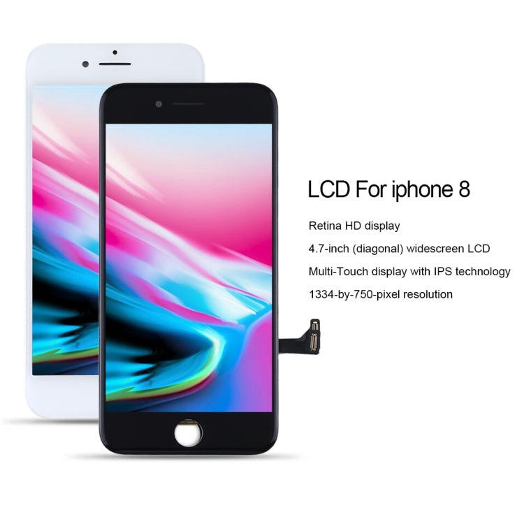 Ensemble complet d'écran LCD et de numériseur d'origine pour iPhone 8