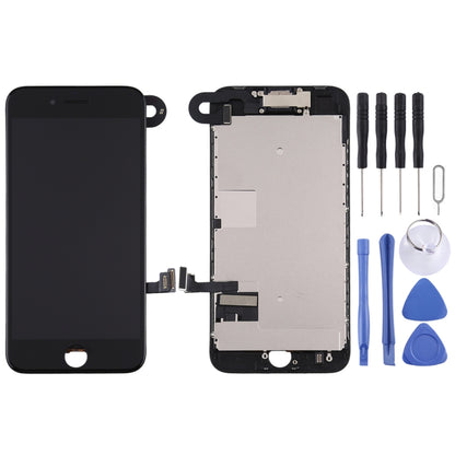 L'assemblage complet de l'écran LCD et du numériseur comprend une caméra frontale pour iPhone 8