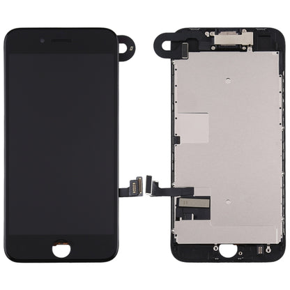 L'assemblage complet de l'écran LCD et du numériseur comprend une caméra frontale pour iPhone 8