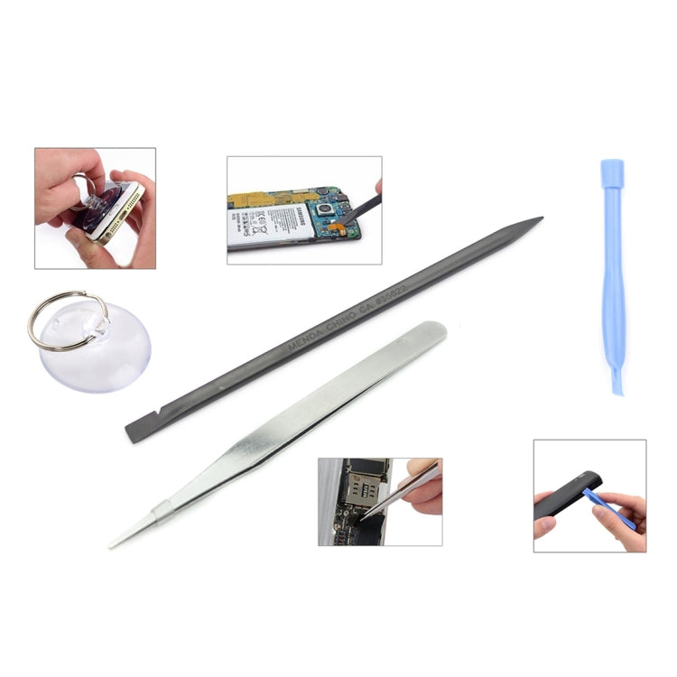 JIAFA JF-8154 Ensemble d'outils de réparation 9 en 1 pour iPhone