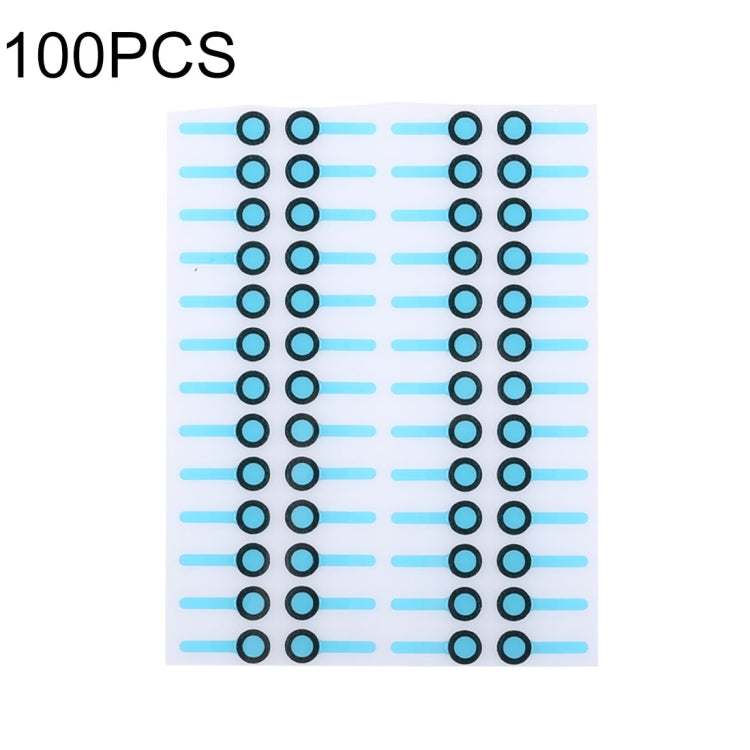 100 PCS Coussinets de Tranche de Mousse Éponge pour Caméra Avant pour iPhone 8