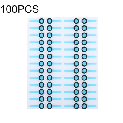 100 PCS Coussinets de Tranche de Mousse Éponge pour Caméra Avant pour iPhone 8