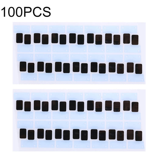 100 pièces écran LCD câble flexible autocollant de bande adhésive noire pour iPhone 8
