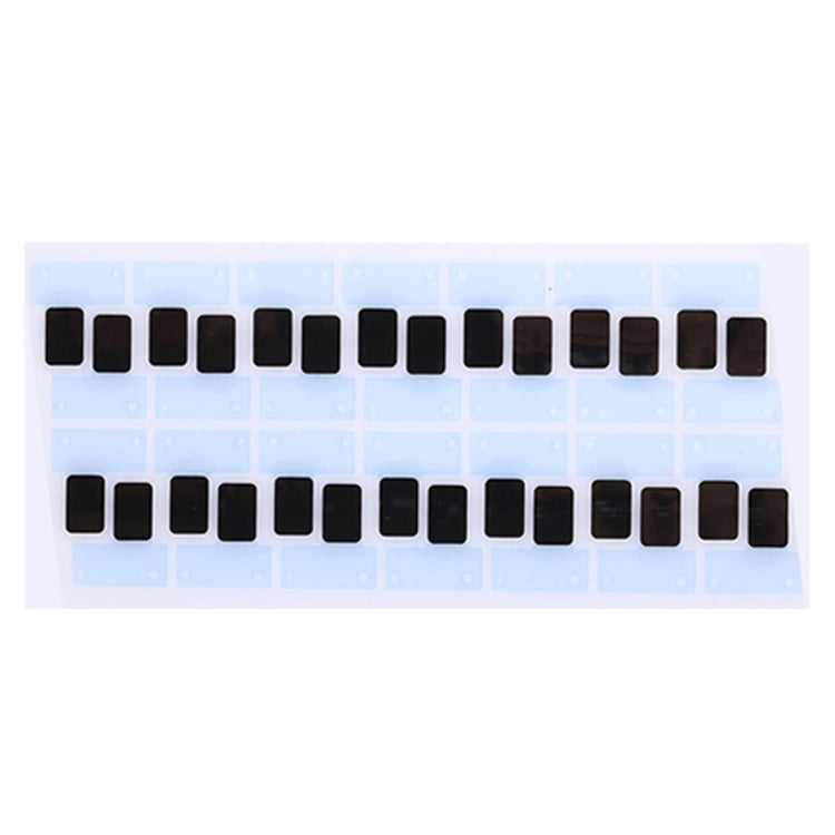 100 pièces écran LCD câble flexible autocollant de bande adhésive noire pour iPhone 8