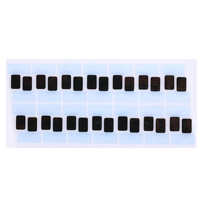 100 pièces écran LCD câble flexible autocollant de bande adhésive noire pour iPhone 8