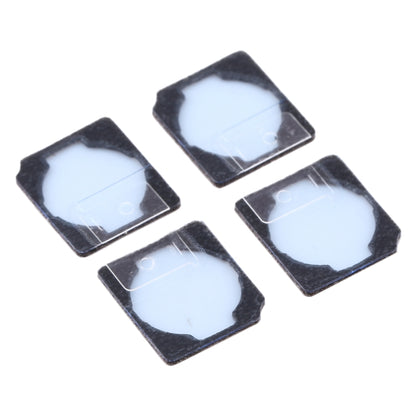 100 PCS Coussinets de Tranche de Mousse Éponge pour Appareil Photo Arrière pour iPhone 8