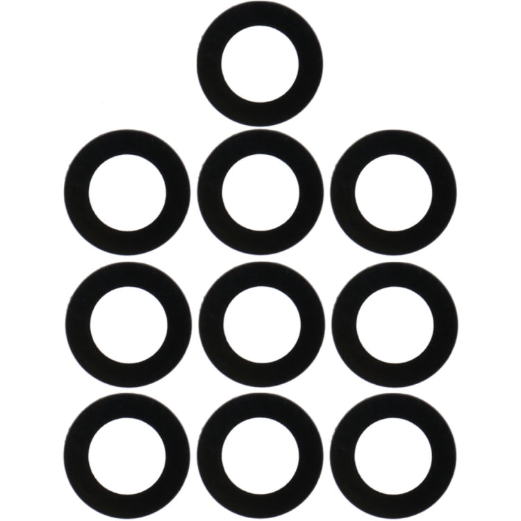 Objectif de caméra arrière 10 PCS pour iPhone 8