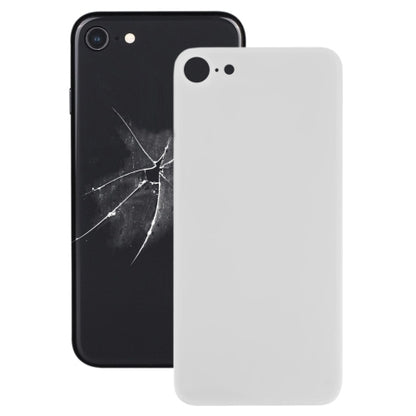 Couvercle de batterie arrière en verre avec grand trou de caméra, remplacement facile, avec adhésif pour iPhone 8