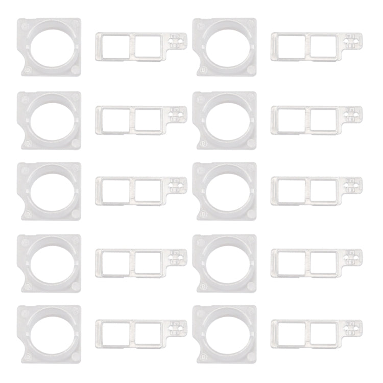 10 ensembles pour iPhone 8, module de caméra frontale + support de retenue de capteur
