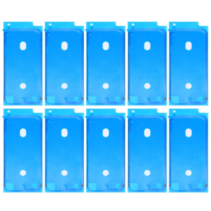 Autocollants adhésifs imperméables pour cadre LCD, 10 pièces, pour iPhone 8