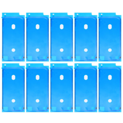 Autocollants adhésifs imperméables pour cadre LCD, 10 pièces, pour iPhone 8