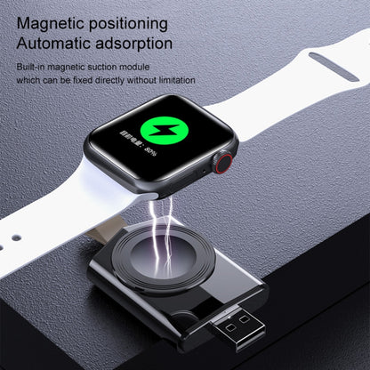 Chargeur sans fil magnétique portable universel K03 pour Apple Watch Series 6/5/SE/4/3/2/1