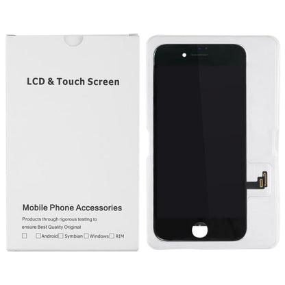 Boîte blanche d'emballage en carton de 50 pièces pour écran LCD et numériseur iPhone 8 Plus/7 Plus, assemblage complet