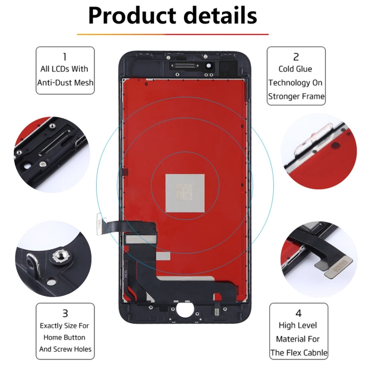 Ensemble complet d'écran LCD et de numériseur d'origine pour iPhone 8 Plus