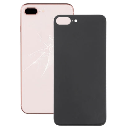 Couvercle de batterie arrière en verre avec grand trou de caméra, remplacement facile, avec adhésif pour iPhone 8 Plus