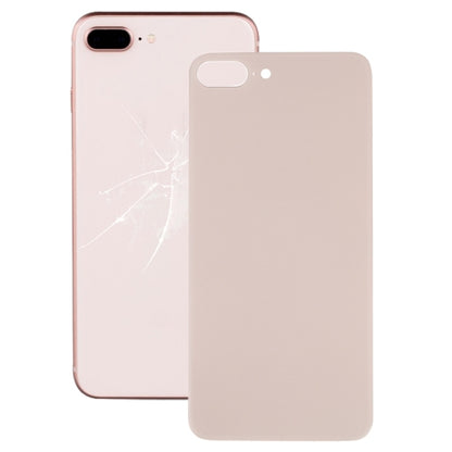 Couvercle de batterie arrière en verre avec grand trou de caméra, remplacement facile, avec adhésif pour iPhone 8 Plus