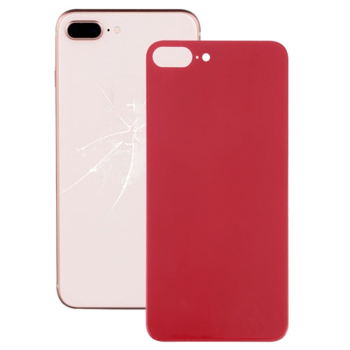 Couvercle de batterie arrière en verre avec grand trou de caméra, remplacement facile, avec adhésif pour iPhone 8 Plus