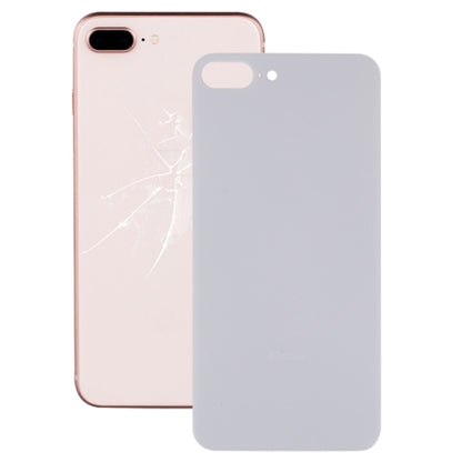 Couvercle de batterie arrière en verre avec grand trou de caméra, remplacement facile, avec adhésif pour iPhone 8 Plus