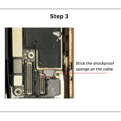 Bouton Accueil (3ème) avec câble flexible (ne prenant pas en charge l'identification par empreinte digitale) pour iPhone 8 Plus / 7 Plus / 8/7