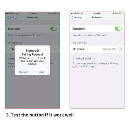 Bouton Accueil (3ème) avec câble flexible (ne prenant pas en charge l'identification par empreinte digitale) pour iPhone 8 Plus / 7 Plus / 8/7