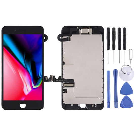 L'assemblage complet de l'écran LCD et du numériseur comprend une caméra frontale pour iPhone 8 Plus