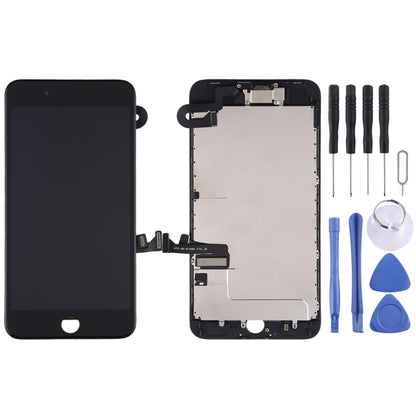 L'assemblage complet de l'écran LCD et du numériseur comprend une caméra frontale pour iPhone 8 Plus