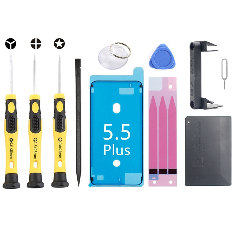 JIAFA JF-8158 Ensemble d'outils de réparation de batterie 11 en 1 pour iPhone 8 Plus