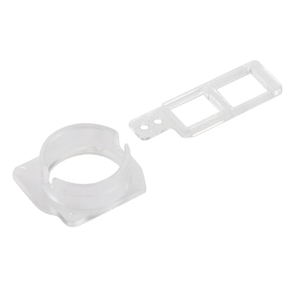 10 ensembles pour iPhone 8 Plus, module de caméra frontale, lunette + support de retenue de capteur