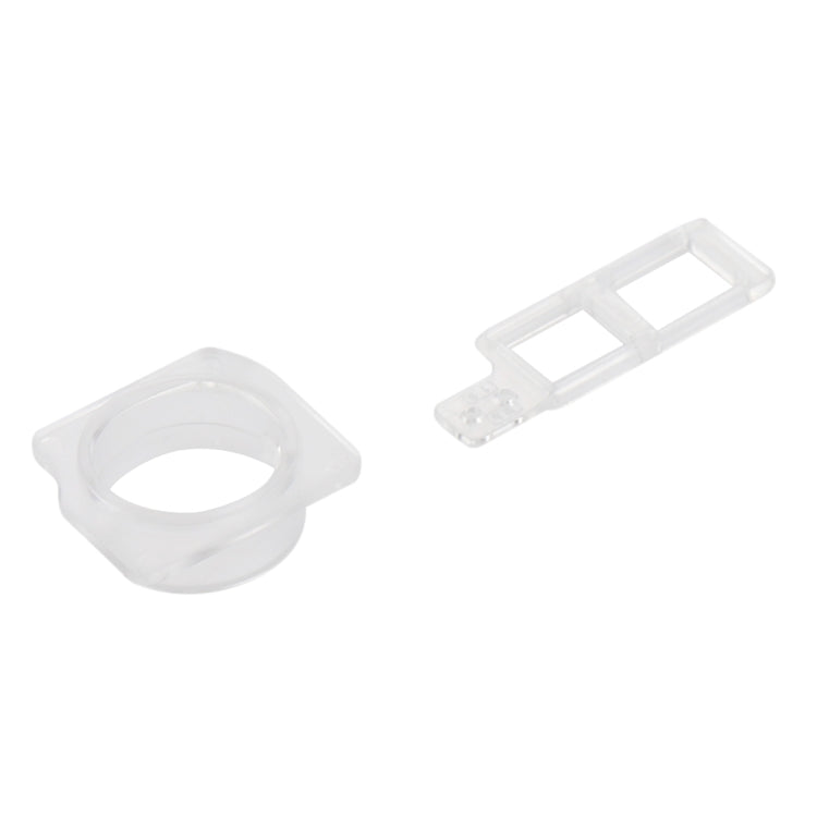 10 ensembles pour iPhone 8 Plus, module de caméra frontale, lunette + support de retenue de capteur