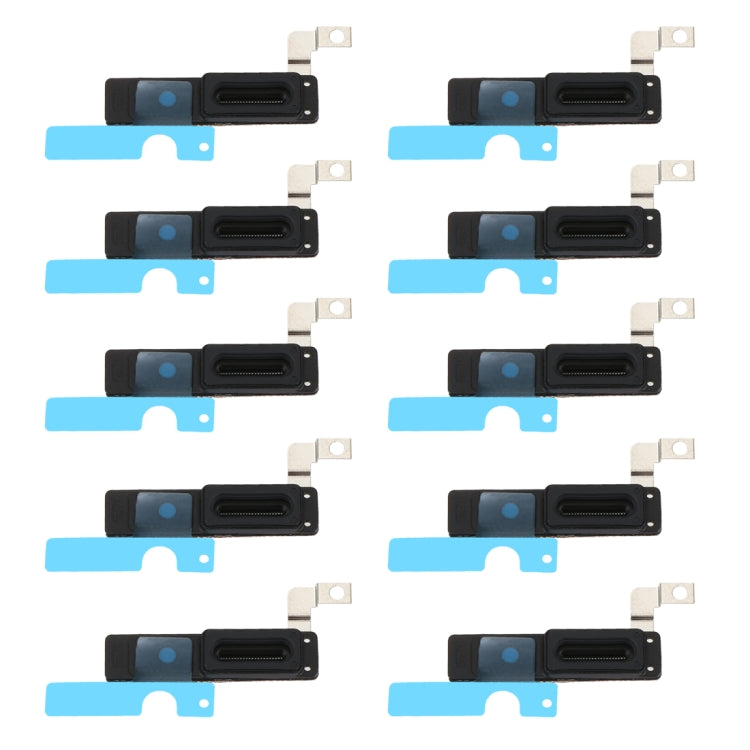 10 pièces pour iPhone 8 Plus, couvercles en maille pour récepteur d'écouteurs + autocollants adhésifs pour récepteur d'écouteurs